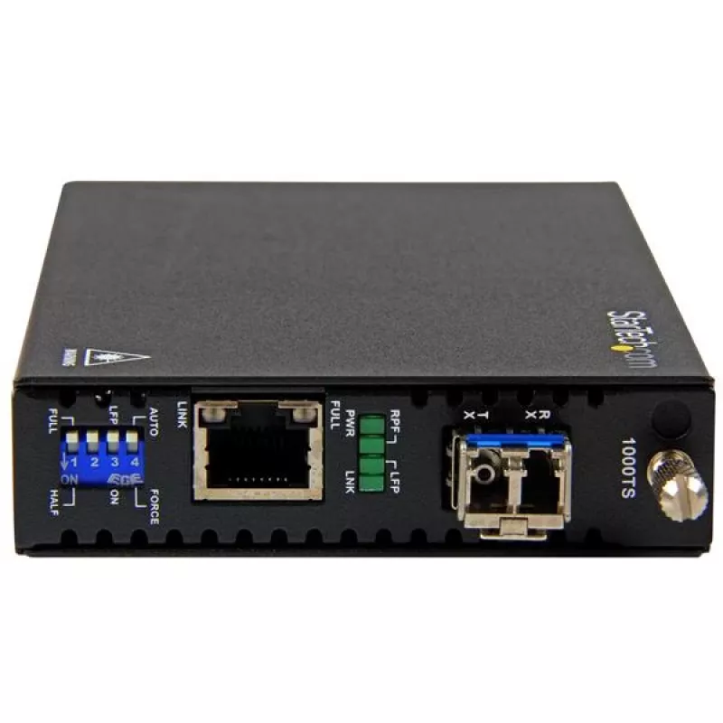 StarTech.com Gigabit Ethernet varinių į šviesolaidį keitiklis - SM LC - 20 km
