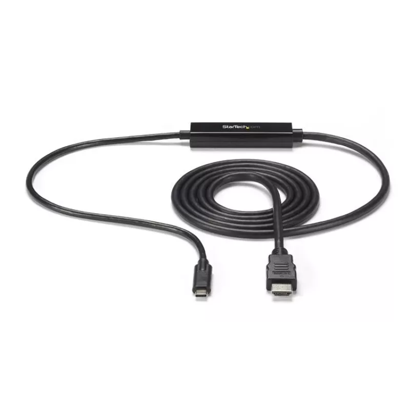 StarTech.com 3 pėdų (1 m) USB C į HDMI kabelis - 4K 30Hz USB Type-C į HDMI vaizdo keitiklis - USB-C DP Alt režimo į HDMI monitoriaus adapterio laidas - suderinamas su Thunderbolt