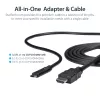 StarTech.com 3 pėdų (1 m) USB C į HDMI kabelis - 4K 30Hz USB Type-C į HDMI vaizdo keitiklis - USB-C DP Alt režimo į HDMI monitoriaus adapterio laidas - suderinamas su Thunderbolt