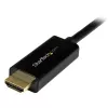 StarTech.com 16ft (5m) DisplayPort į HDMI laidas – 4K 30Hz – DisplayPort į HDMI adapterio laidas – DP 1.2 į HDMI monitoriaus laidas – fiksuojanti DP jungtis – pasyvus DP į HDMI laidas