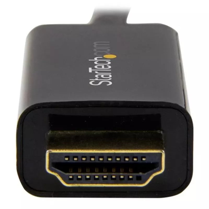 StarTech.com 16ft (5m) DisplayPort į HDMI laidas – 4K 30Hz – DisplayPort į HDMI adapterio laidas – DP 1.2 į HDMI monitoriaus laidas – fiksuojanti DP jungtis – pasyvus DP į HDMI laidas