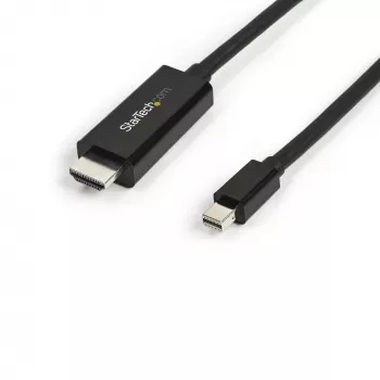 StarTech.com 10ft (3m) Mini DisplayPort į HDMI laidas - 4K 30Hz vaizdas - mDP į HDMI adapterio laidas - Mini DP arba Thunderbolt 1/2 Mac/PC prie HDMI monitoriaus/ekrano - mDP į HDMI keitiklio laidas