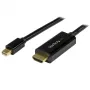 StarTech.com 5 m Mini DisplayPort į HDMI laidas - 4K 30Hz - mDP į HDMI adapteris - Mini DP / Thunderbolt 1/2 Mac/PC prie HDMI monitoriaus
