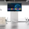 StarTech.com TV lubinis laikiklis – pilno judesio universalus pakabinamas vieno ekrano laikiklis su reguliuojamu teleskopiniu strypu – pakreipimas / pasukimas – VESA laikiklis 32“–75” ekranams