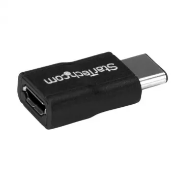 StarTech.com USB-C į Micro-USB adapteris - M/F - USB 2.0, USB 2.0 Type-C, USB 2.0 Micro-B, juodas