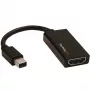 StarTech.com Mini DisplayPort į HDMI adapteris - aktyvus mDP 1.4 į HDMI 2.0 vaizdo keitiklis - 4K 60Hz - Mini DP arba Thunderbolt 1/2 Mac/PC prie HDMI monitoriaus/TV/ekrano - mDP į HDMI raktas