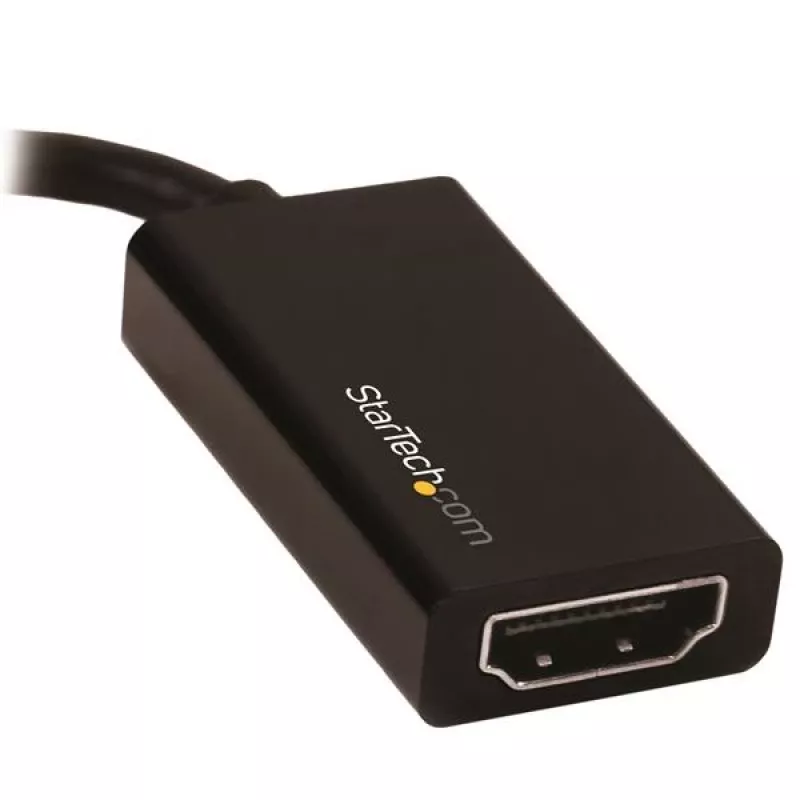 StarTech.com Mini DisplayPort į HDMI adapteris - aktyvus mDP 1.4 į HDMI 2.0 vaizdo keitiklis - 4K 60Hz - Mini DP arba Thunderbolt 1/2 Mac/PC prie HDMI monitoriaus/TV/ekrano - mDP į HDMI raktas