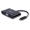StarTech.com USB-C VGA kelių prievadų adapteris - USB 3.0 prievadas - 60W PD