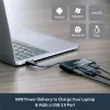 StarTech.com USB-C VGA kelių prievadų adapteris - USB 3.0 prievadas - 60W PD