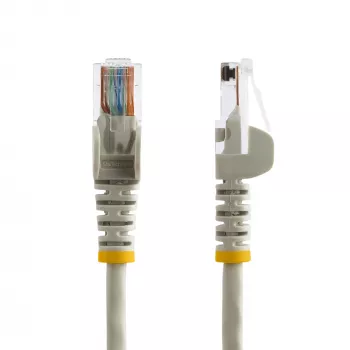 StarTech.com Cat5e jungiamasis laidas su apsaugotais RJ45 lizdais - 5 m, pilka