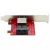 StarTech.com Mini-SAS adapteris – dvigubas SFF-8643 į SFF-8644 – su pilno ir žemo profilio laikikliais – 12 Gbps