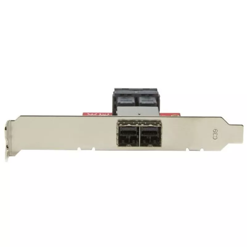 StarTech.com Mini-SAS adapteris – dvigubas SFF-8643 į SFF-8644 – su pilno ir žemo profilio laikikliais – 12 Gbps