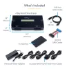 StarTech.com 4 lizdų SSD/HDD diskų trynimo įrenginys - 2,5 colio ir 3,5 colio SATA - atskiras, be kompiuterio veikiantis išorinis diskų sanitizeris - 9 trynimo režimai - RS232 spausdintuvo prievadas - NIST/DOD ir TAA atitiktis
