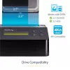 StarTech.com Vieno lizdo kietojo disko trynimo įrenginys, atskiras HDD/SSD sanitizer, 4Kn, USB 3.0 į SATA III (6 Gbps), 9 trynimo režimai, LCD ekranas, saugus kietojo disko trynimo dokas, DB-9 spausdintuvo prievadas, TAA atitiktis