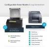 StarTech.com Vieno lizdo kietojo disko trynimo įrenginys, atskiras HDD/SSD sanitizer, 4Kn, USB 3.0 į SATA III (6 Gbps), 9 trynimo režimai, LCD ekranas, saugus kietojo disko trynimo dokas, DB-9 spausdintuvo prievadas, TAA atitiktis