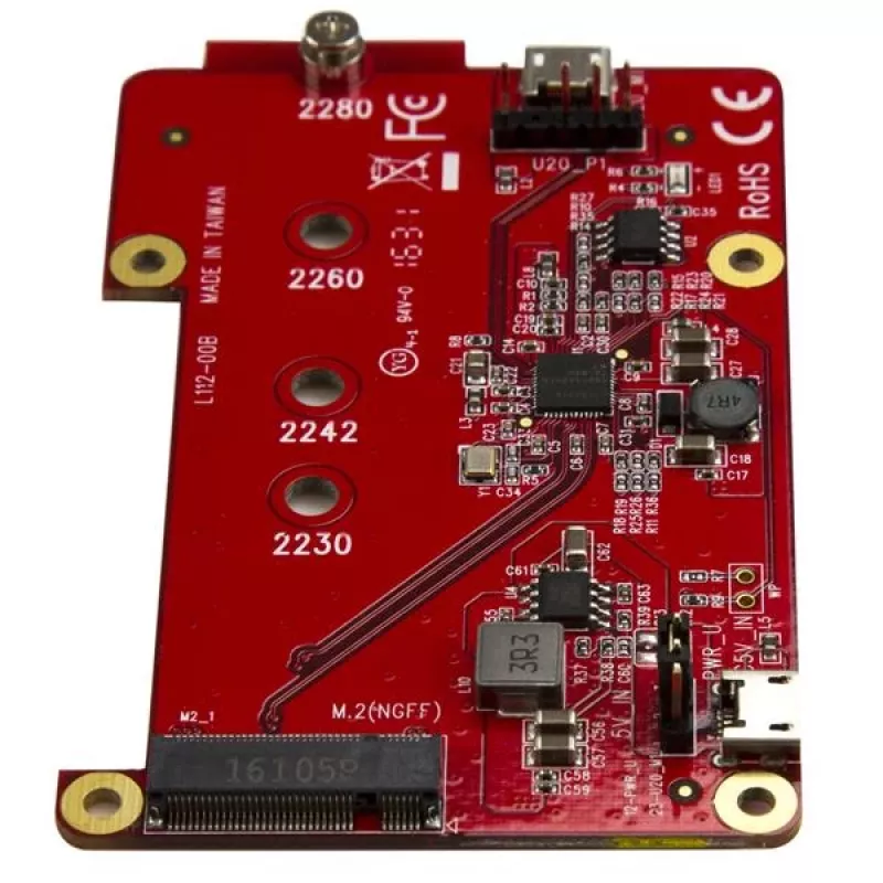 StarTech.com USB į M.2 SATA keitiklis Raspberry Pi ir kūrimo plokštėms