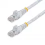 StarTech.com Cat5e Ethernet Patch Laidas su Snagless RJ45 Jungtimis - 0,5 m, Baltas