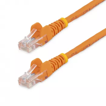 StarTech.com Cat5e Ethernet Patch Laidas su Snagless RJ45 Jungtimis - 0,5 m, Oranžinė