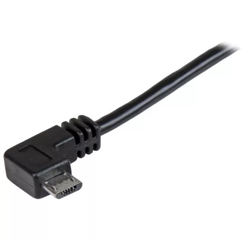 StarTech.com USB-A į Micro-USB įkrovimo ir sinchronizavimo kabelis, stačiakampis, 24 AWG, 0,5 m