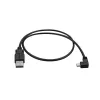 StarTech.com USB-A į Micro-USB įkrovimo ir sinchronizavimo kabelis, stačiakampis, 24 AWG, 0,5 m