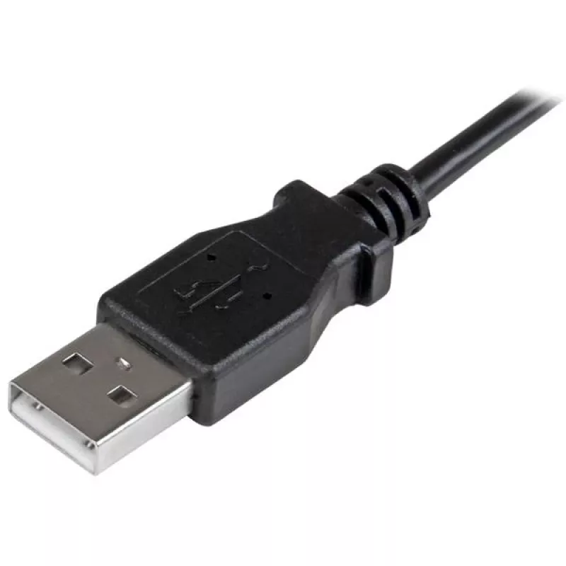 StarTech.com USB-A į Micro-USB įkrovimo ir sinchronizavimo kabelis, stačiakampis, 24 AWG, 0,5 m