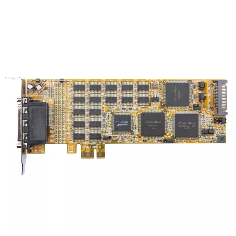 StarTech.com 16 prievadų mažo profilio RS232 PCI Express serijinė kortelė