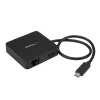 StarTech.com USB-C kelių prievadų adapteris – nešiojamas USB-C mini dokas 4K HDMI vaizdui, Gigabit Ethernet, USB 3.0 šakotuvas (1x USB-A, 1x USB-C) – USB Type-C kelių prievadų adapteris, suderinamas su Thunderbolt 3