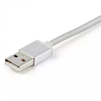 StarTech.com 1 m USB kelių įrenginių įkrovimo laidas – USB į Micro-USB / USB-C / Lightning, iPhone / iPad / iPod / Android – Apple MFi sertifikuotas – 3 viename – pintas
