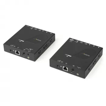 „StarTech.com“ 4K HDMI per IP plėtiklio rinkinys su vaizdo valdymo programa, keičiamo dydžio AV per IP su „AVoIP“ vaizdo sienele