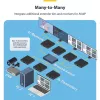 „StarTech.com“ 4K HDMI per IP plėtiklio rinkinys su vaizdo valdymo programa, keičiamo dydžio AV per IP su „AVoIP“ vaizdo sienele