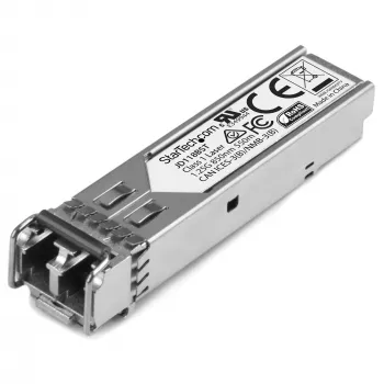 StarTech.com HP JD118B suderinamas SFP siųstuvas-imtuvas - 1000BASE-SX~HPE JD118B suderinamas SFP modulis - 1000BASE-SX - 1GbE kelių režimų šviesolaidinis siųstuvas-imtuvas - 1GE Gigabit Ethernet SFP - LC 550m - 850nm - DDM HPE 5900, 12500, 5500