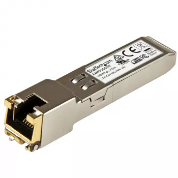 StarTech.com Juniper EX-SFP-1GE-T suderinamas SFP siųstuvas-imtuvas - 10/100/1000BASE-T, varinis, RJ45, 100 m