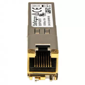 StarTech.com Juniper EX-SFP-1GE-T suderinamas SFP siųstuvas-imtuvas - 10/100/1000BASE-T, varinis, RJ45, 100 m