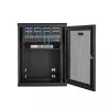 StarTech.com 4-Post 15U sieninis tinklo spintos kabinetas su 1U lentyna, 19 colių vyriais tvirtinamas serverio stovas duomenų / AV / elektronikos / kompiuterių įrangai, lankstus ventiliuojamas korpusas