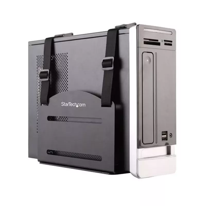 StarTech.com reguliuojamas CPU laikiklis ant sienos, universalus, 10 kg, juodas, plieninis