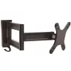 StarTech.com Sieninis monitoriaus laikiklis su dvigubu pasukimu, 15 kg, 33 cm (13 col.), 68,6 cm (27 col.), 75 x 75 mm, 100 x 100 mm, juodas