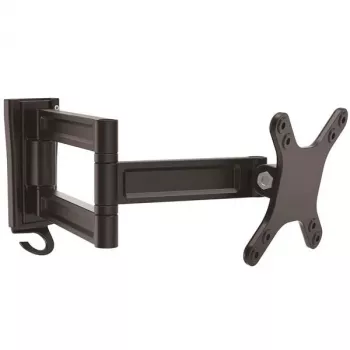 StarTech.com Sieninis monitoriaus laikiklis su dvigubu pasukimu, 15 kg, 33 cm (13 col.), 68,6 cm (27 col.), 75 x 75 mm, 100 x 100 mm, juodas