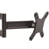 StarTech.com Sieninis monitoriaus laikiklis su dvigubu pasukimu, 15 kg, 33 cm (13 col.), 68,6 cm (27 col.), 75 x 75 mm, 100 x 100 mm, juodas