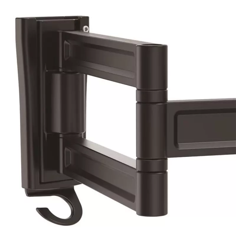 StarTech.com Sieninis monitoriaus laikiklis su dvigubu pasukimu, 15 kg, 33 cm (13 col.), 68,6 cm (27 col.), 75 x 75 mm, 100 x 100 mm, juodas