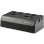 StarTech.com 4-jų lizdų USB į SATA standžiųjų diskų dokas, USB 10 Gbps, išorinis 2,5 colio ir 3,5 colio SSD / HDD dokas, SATA III, karštas keitimas, viršutinis įkrovimas