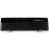 StarTech.com 4-jų lizdų USB į SATA standžiųjų diskų dokas, USB 10 Gbps, išorinis 2,5 colio ir 3,5 colio SSD / HDD dokas, SATA III, karštas keitimas, viršutinis įkrovimas