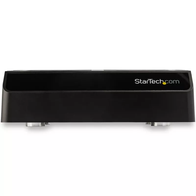 StarTech.com 4-jų lizdų USB į SATA standžiųjų diskų dokas, USB 10 Gbps, išorinis 2,5 colio ir 3,5 colio SSD / HDD dokas, SATA III, karštas keitimas, viršutinis įkrovimas