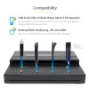 StarTech.com USB atmintinių kopijavimo ir trynimo įrenginys 1:7, 1,5 GB/min, LCD