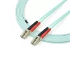 StarTech.com 3 m (10 pėdų) LC/UPC į LC/UPC OM4 daugiamodis šviesolaidinis kabelis, 50/125 µm LOMMF/VCSEL zipcord, 100G, maži įterpimo nuostoliai - LSZH šviesolaidinis trumpiklis