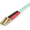 StarTech.com 5 m (16,4 pėdos) LC/UPC – LC/UPC OM4 daugiamodis šviesolaidinis kabelis, 50/125 µm LOMMF/VCSEL zipcord, 100G, maži įterpimo nuostoliai – LSZH šviesolaidinis trumpiklis