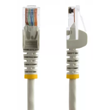 StarTech.com Cat5e Ethernet Patch Laidas su Snagless RJ45 Jungtimis - 7 m, Pilka