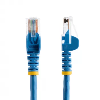 StarTech.com Cat5e Ethernet pataisos kabelis su užkabinimo apsauga RJ45 jungtimis – 10 m, mėlynas