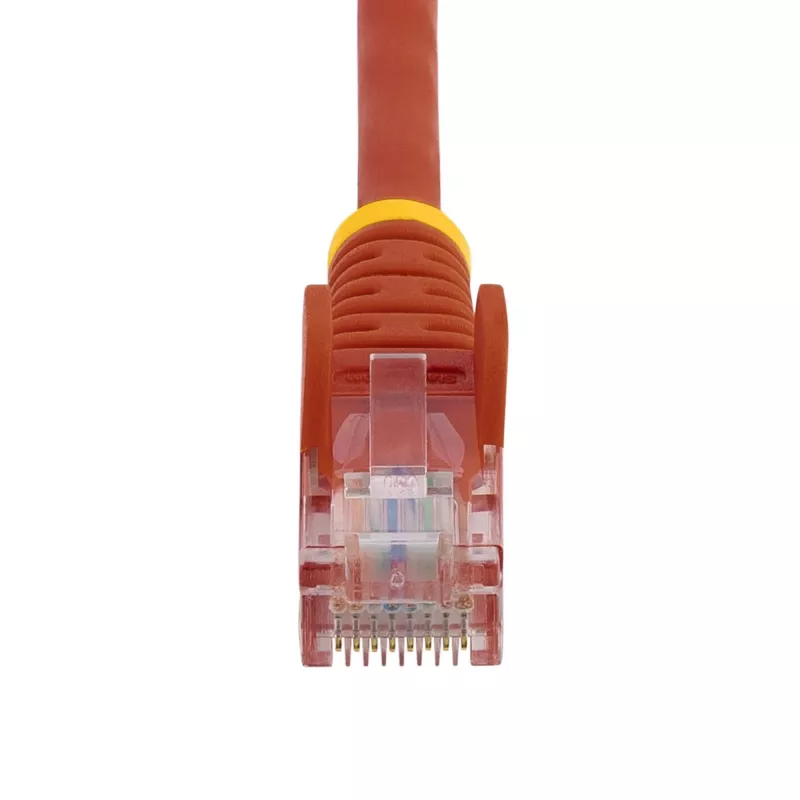 StarTech.com Cat5e Ethernet Patch Laidas su Snagless RJ45 Jungtimis - 10 m, Raudona