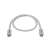 StarTech.com Thunderbolt 3 kabelis – 40Gbps – 0,5 m – baltas – suderinamas su Thunderbolt, USB ir DisplayPort