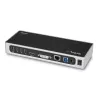 StarTech.com USB 3.0 Dock su dviem monitoriais – HDMI ir DVI/VGA, 6 prievadų USB 3.1 Gen 1 5Gbps šakotuvas, GbE, garsas – universalus Type-A dokas, Windows ir Mac